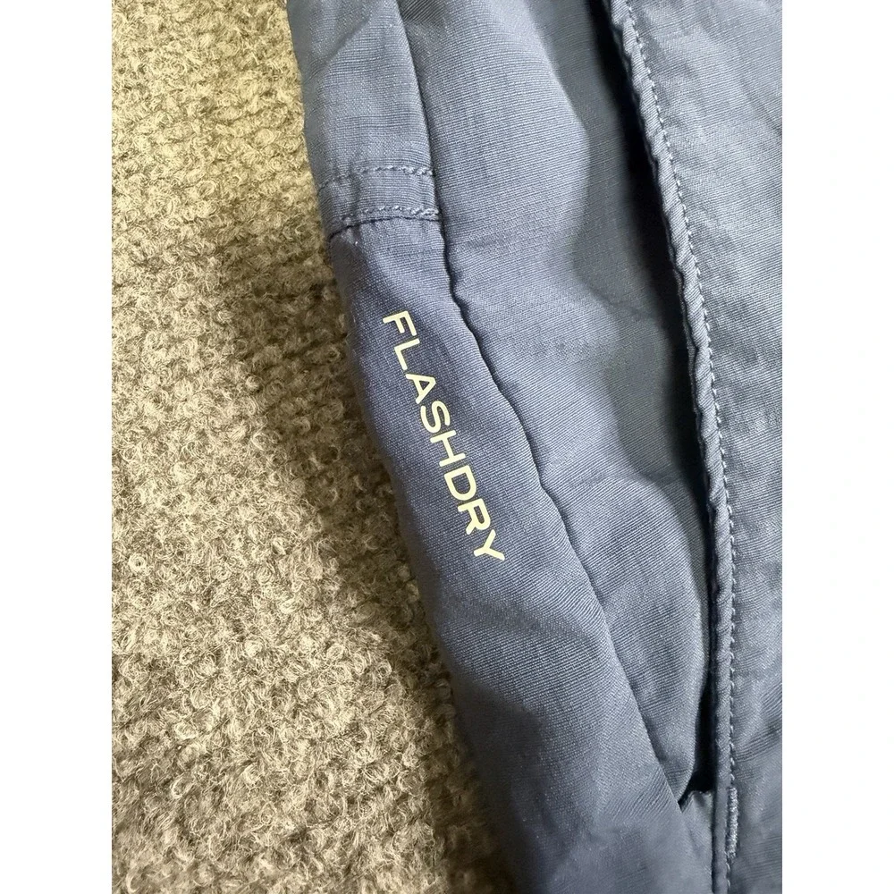 Men's The North Face Blue Flashdry Hiking Swimming Shorts Size Medium